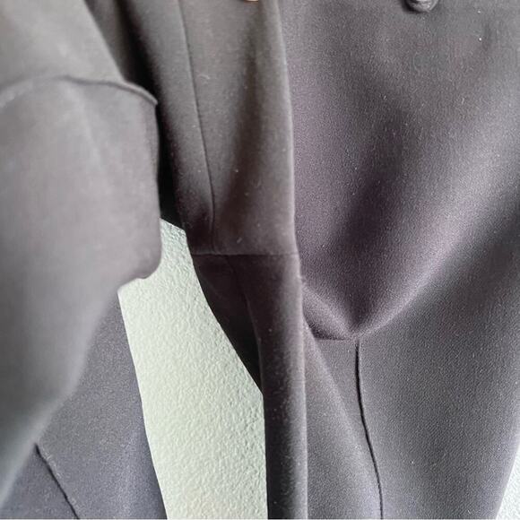 & Other Stories Black Pleated Double Zip Trousers - Picture 7 of 14